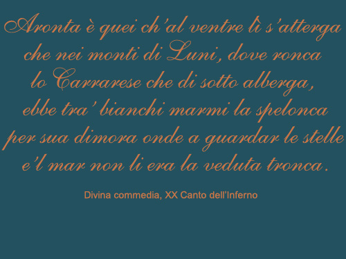 Divina Commedia - XX Canto Inferno